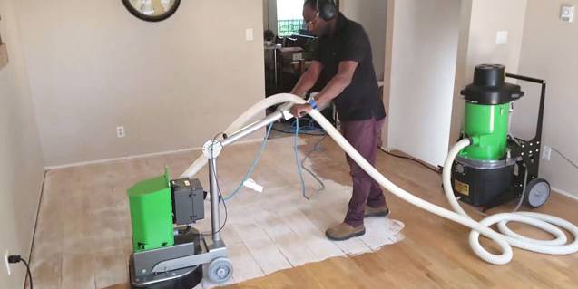 zelf parketvloer schuren